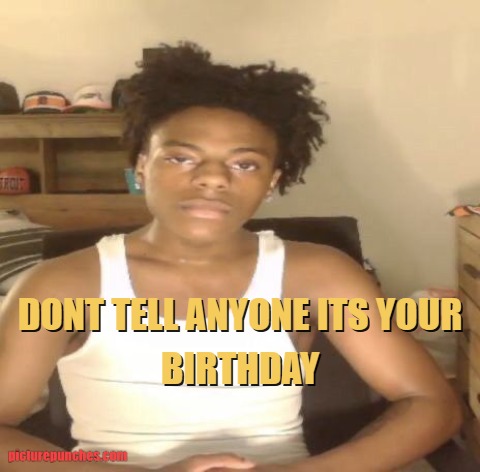 Never celebrate…