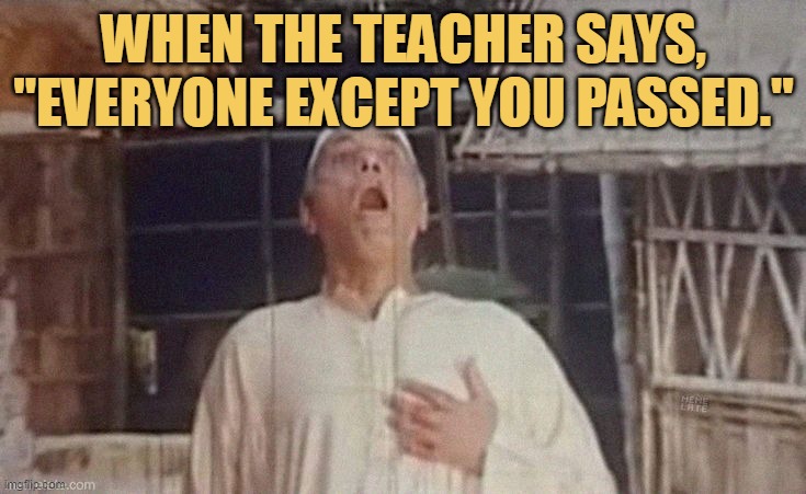 Why always me??