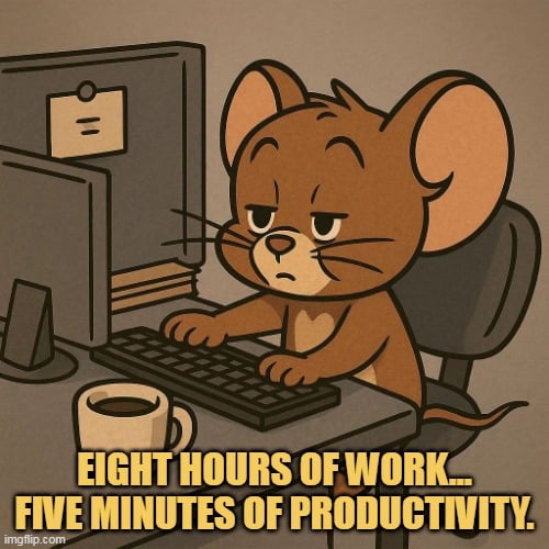 me at the office meme