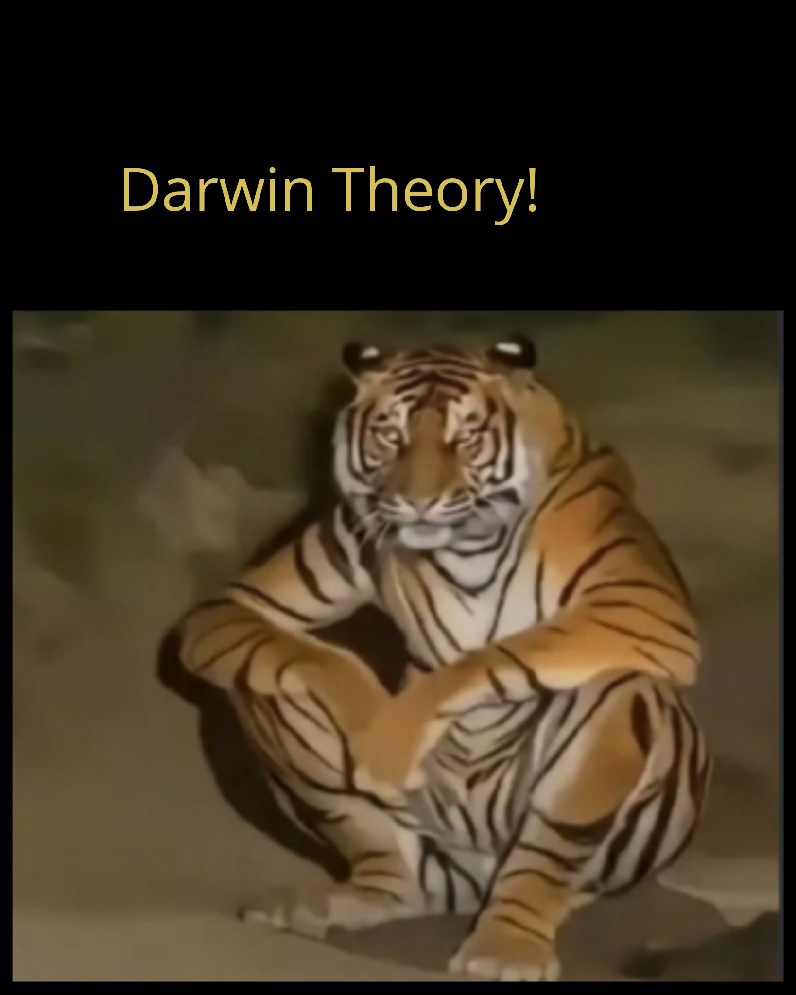 darwin said.. meme