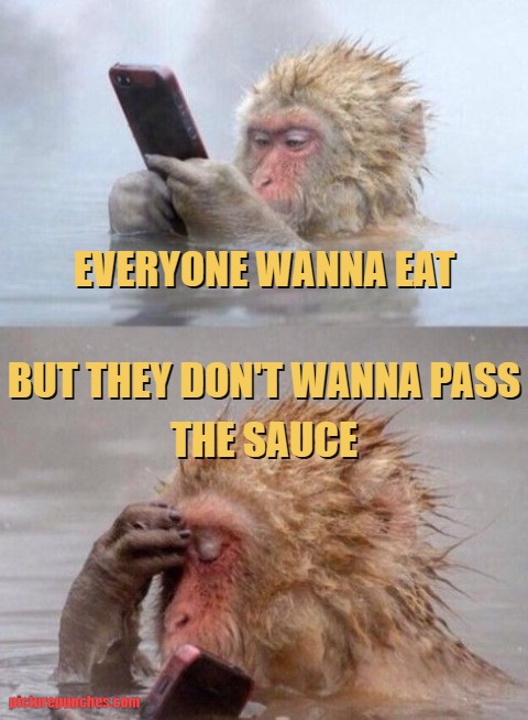 where is the sauce?
