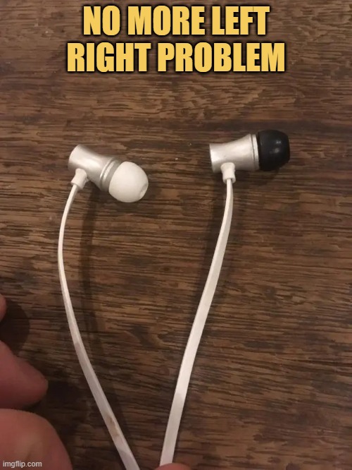No more left right problem