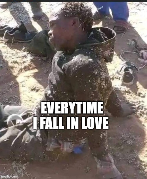 Fall in dirt instead 