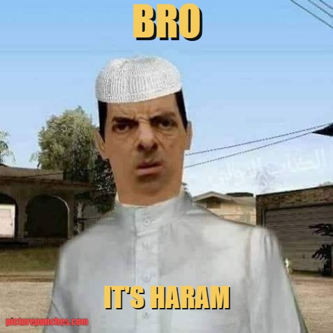 My Muslim friend after I finish masturbating ...