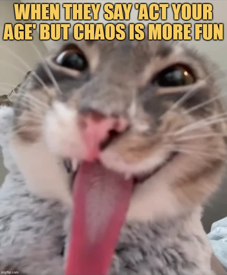 I just chaos for fun only