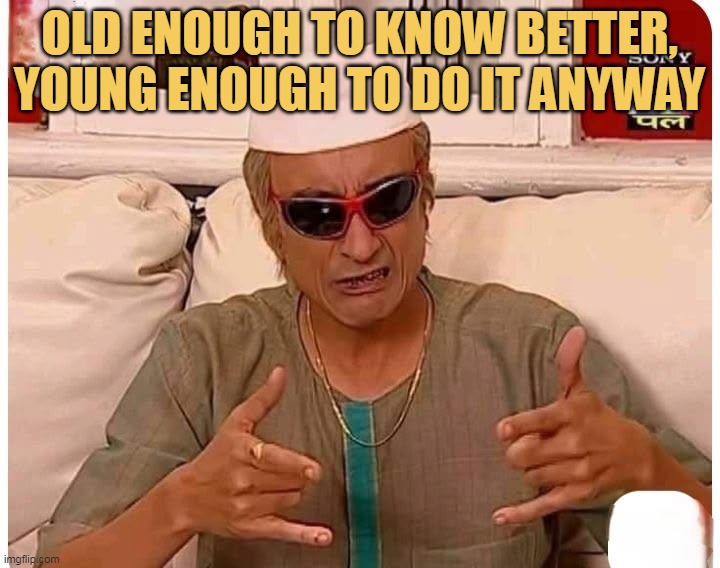 me as a grandpa meme