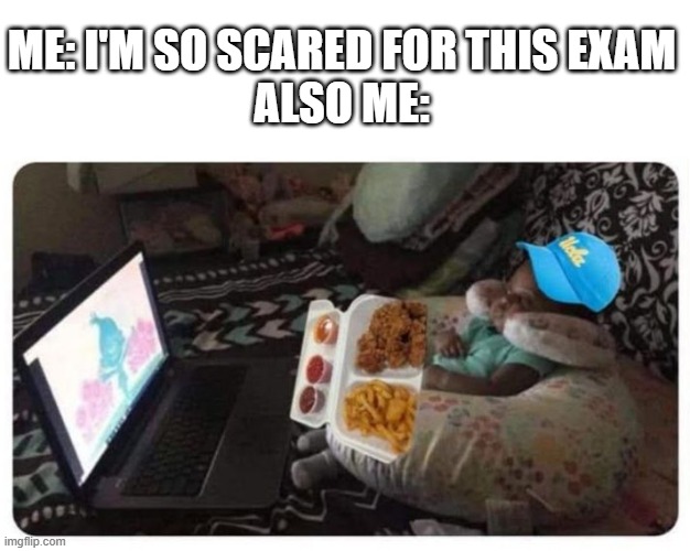 So afraid of this exam 