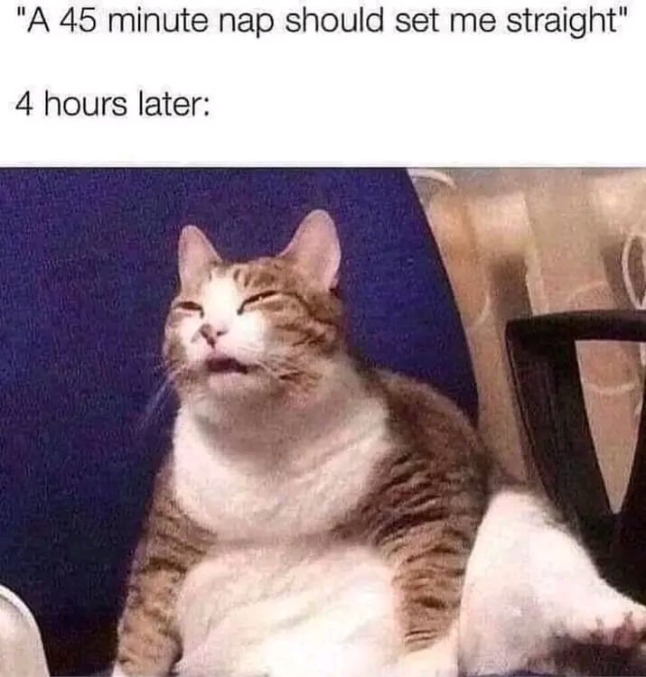 I fall a sleep