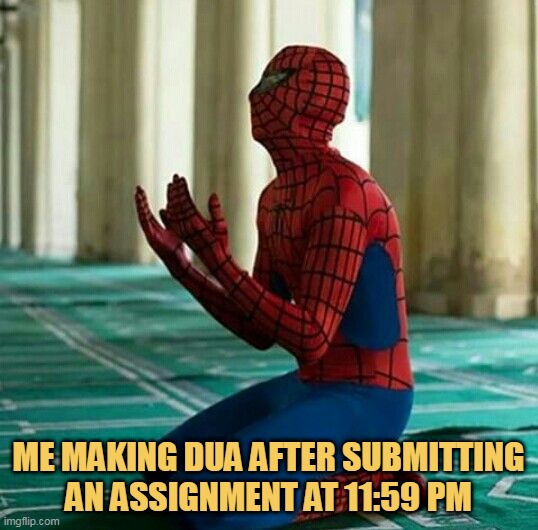 Only Dua can save me now