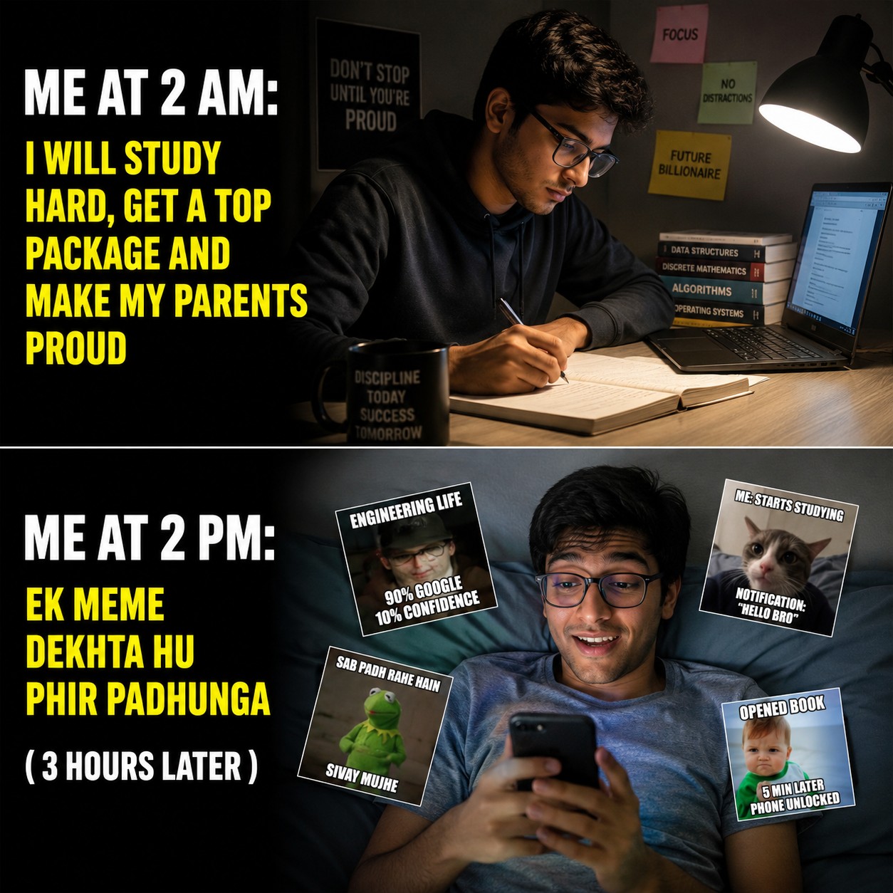 me at 2 am: 