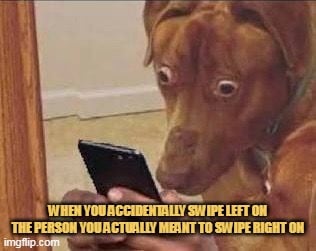 I did it accidentally