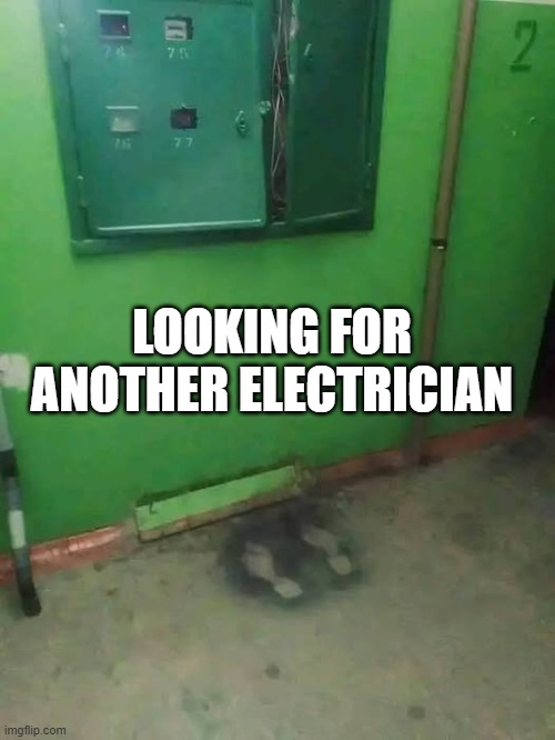 Looking for electrician