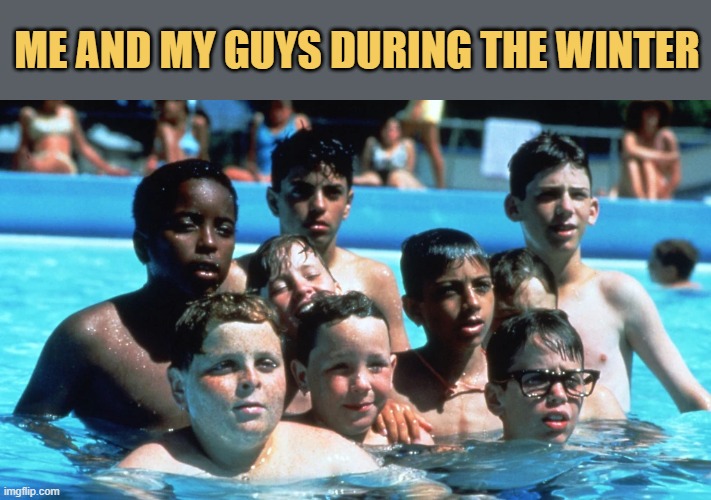 water fights winter meme