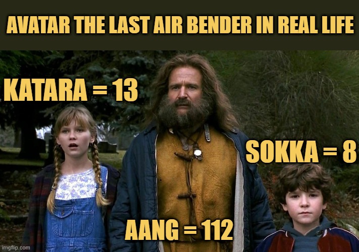 avatar last air bender in real life be like: meme