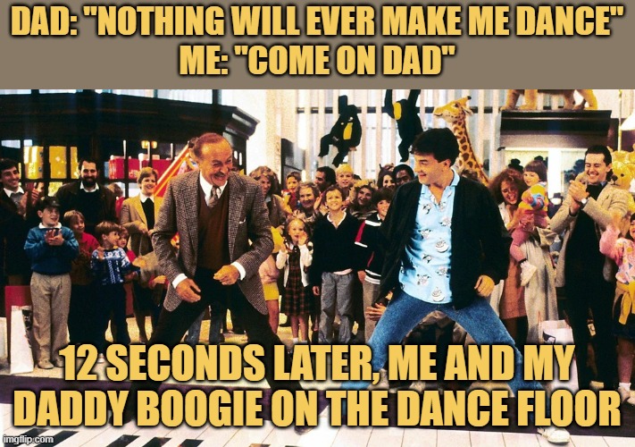 my dad can't dance meme