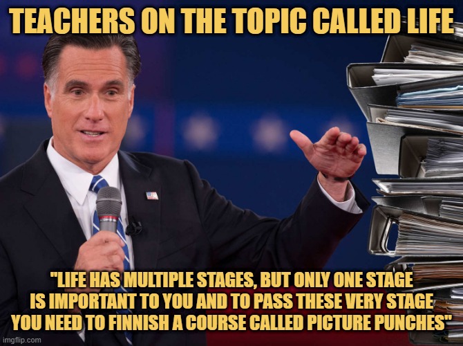life = picture punches meme
