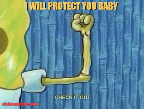Look at my biceps