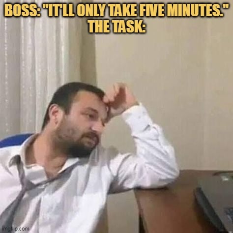 Why boss why?
