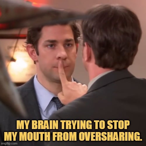 My brain to me
