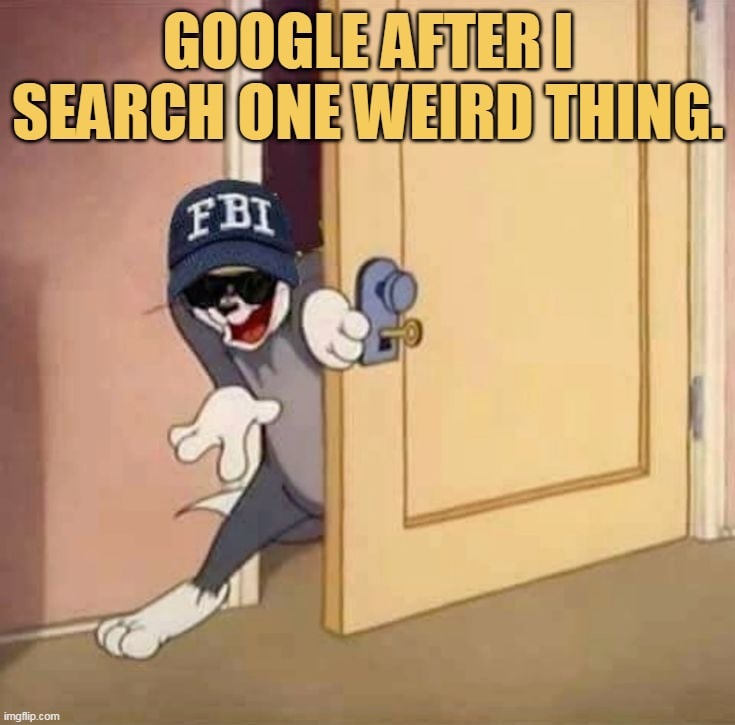 google is so serious meme