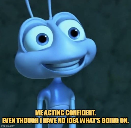 Im pretending to know everything