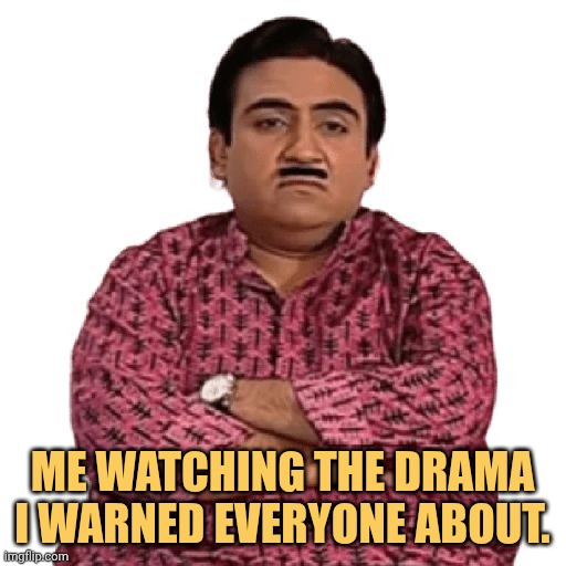 i shouldn’t have watched it meme