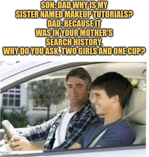 Just a conversation of dad and son