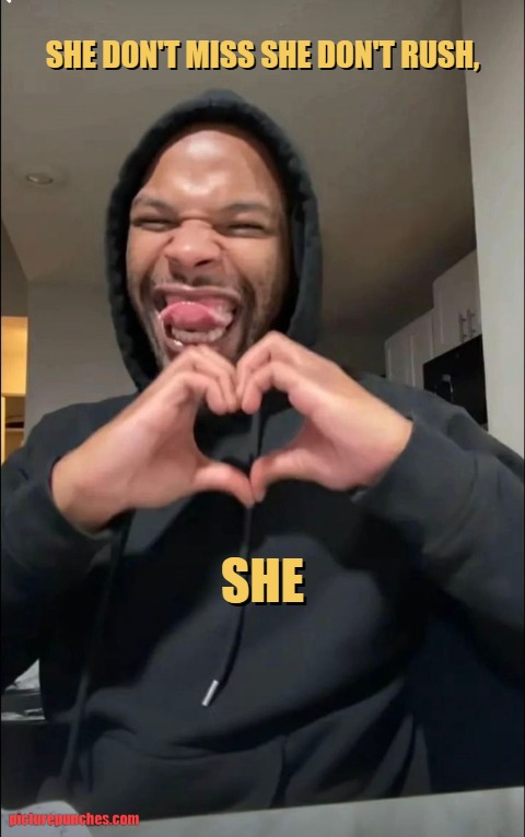 She is cringe
