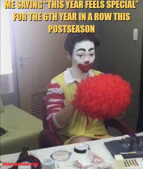 clown delulu meme