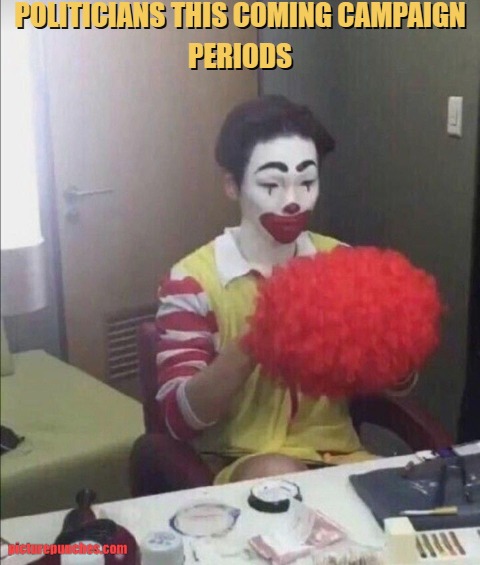 clown politicians meme