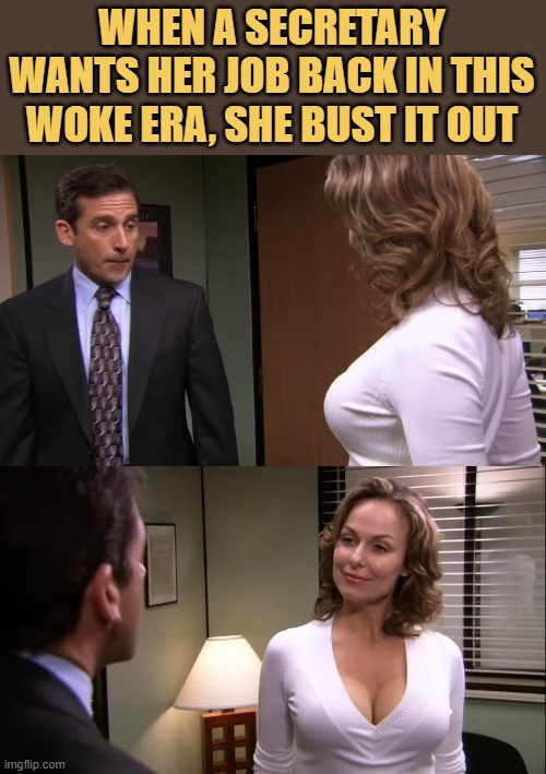 Even the boss can't boss her