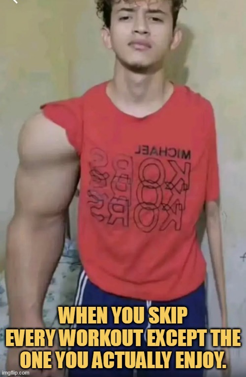My friend at gym