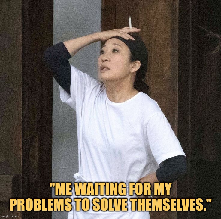 me waiting but im being impatient meme