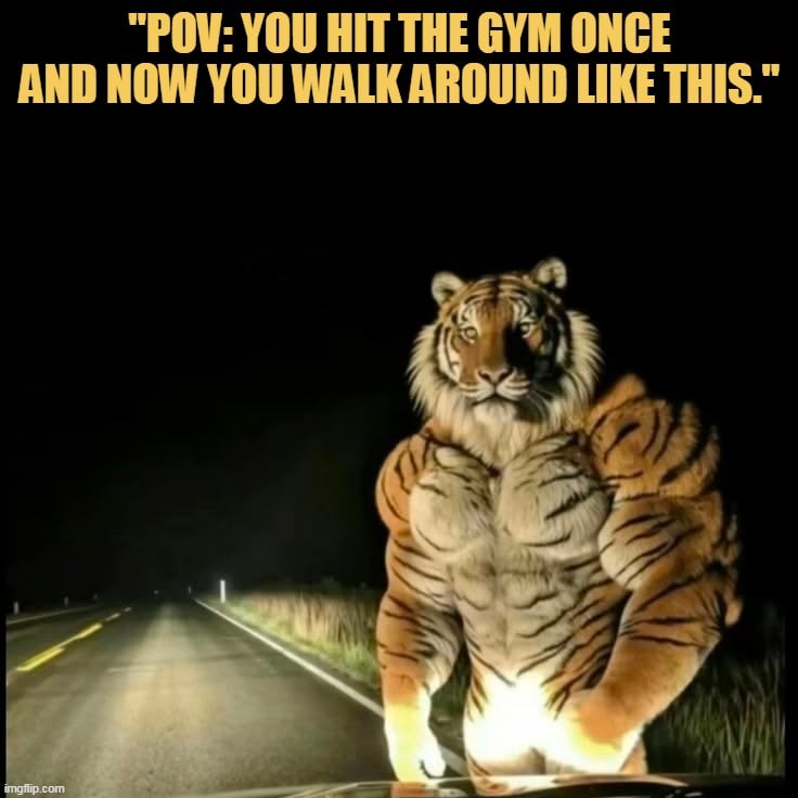 Uff gym hits me wrong