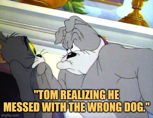 Tom finally realized
