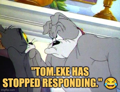 Tom gotta  be careful XOX