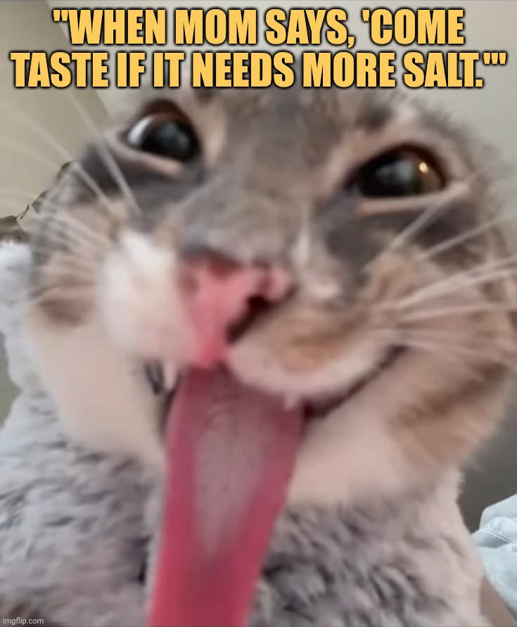 tasting mom food meme