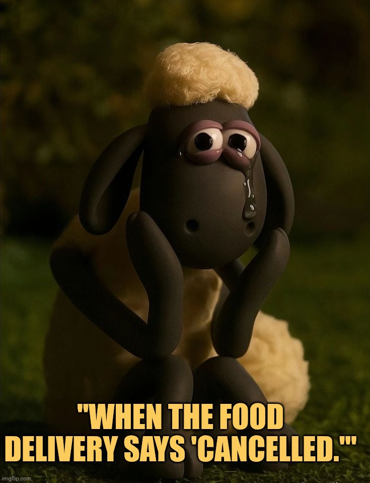 When food got cancel