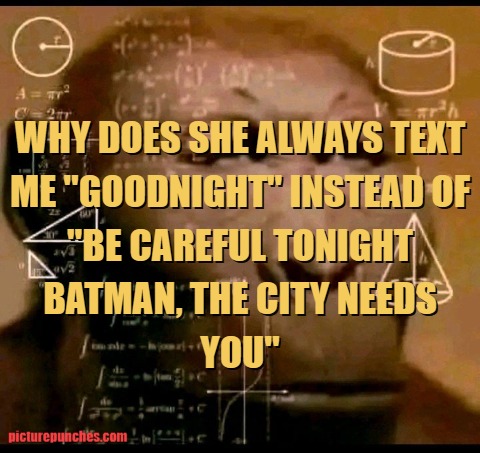 She is cheating