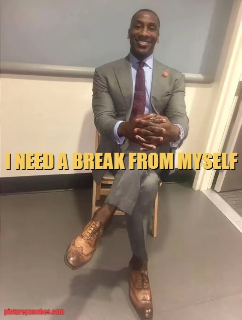 break from myself meme