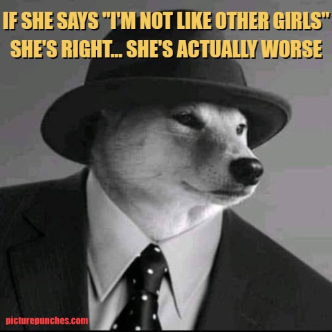 she's actually worse meme
