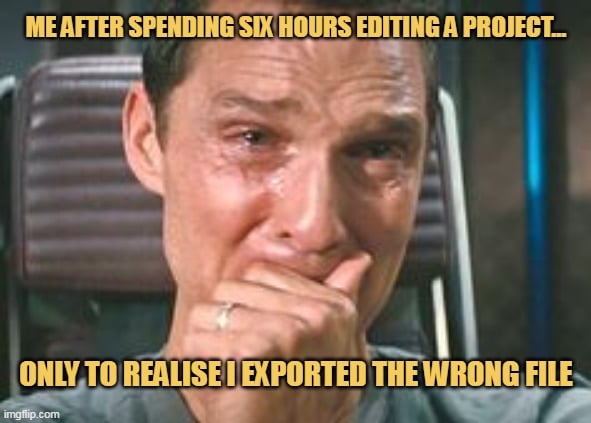 all my effort went in vain meme