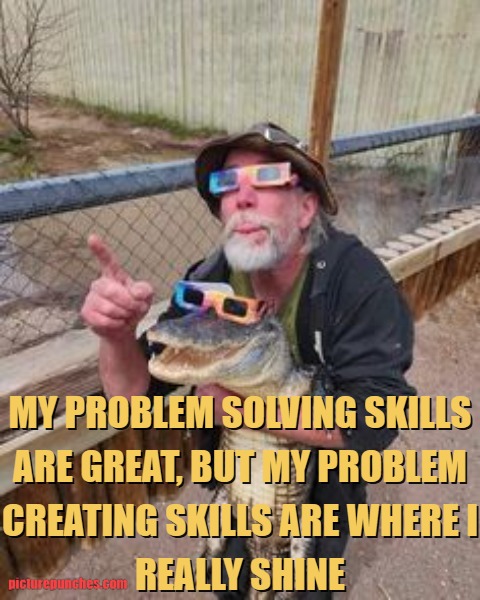 problem solving skills meme
