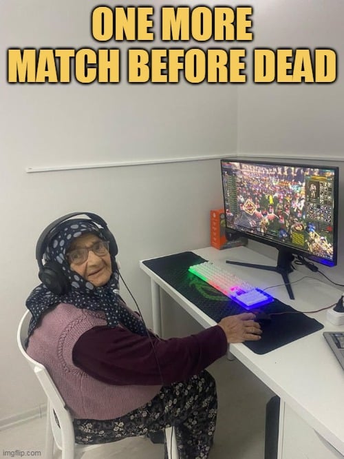 Before dead shes playing 1 match