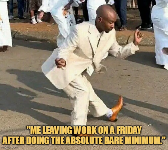With a little dance