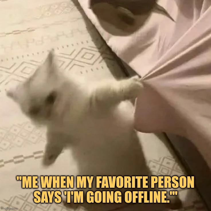 i wont let you goo meme
