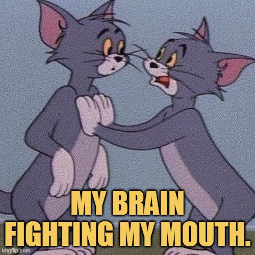 They are fighting