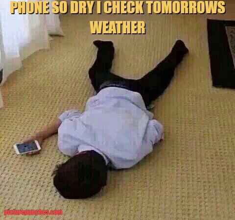 phone so dry meme