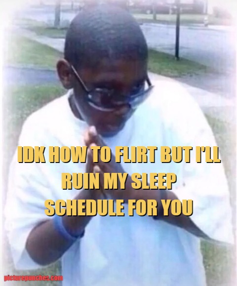 Me rizzing