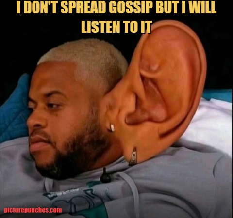 Don't gossip
